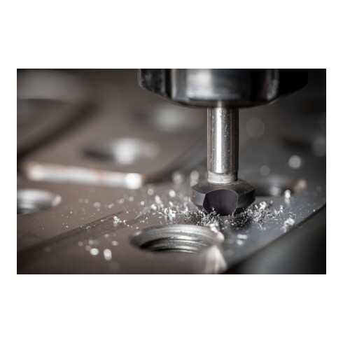 PFERD Kegelsenker HSS DIN 335 C90 Grad, HC-FEP, Außendurchmesser 8,3 mm