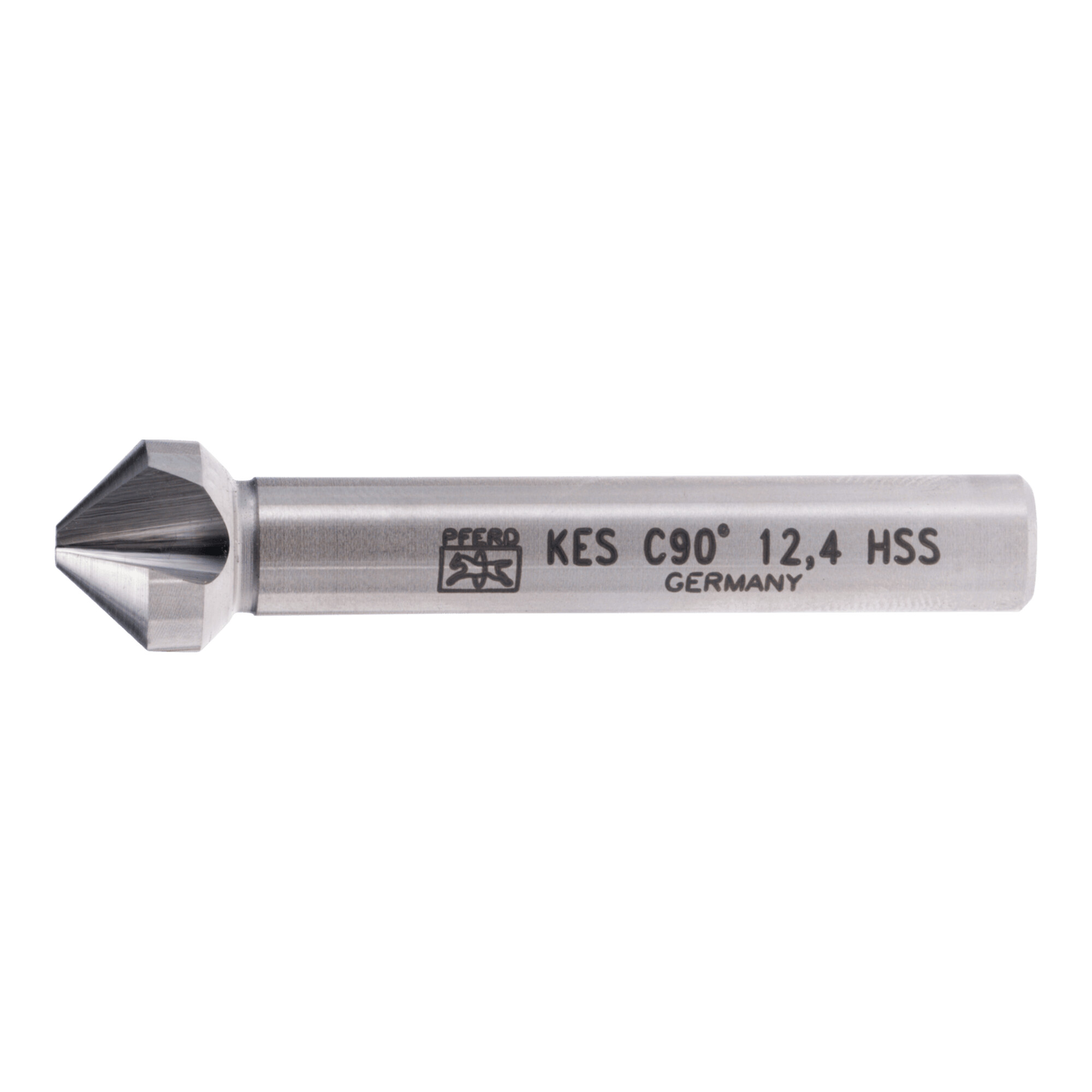 PFERD TOOLS HSS Kegel-und Entgratsenker 90° Ø 12,4 mm Schaft-Ø 8 mm DIN 335 C