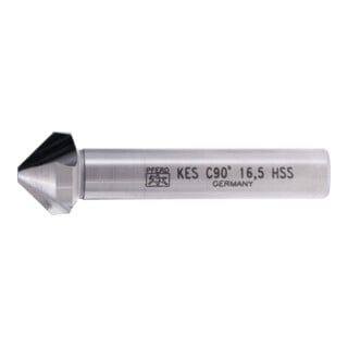 PFERD TOOLS HSS Kegel-und Entgratsenker 90° Ø 16,5 mm Schaft-Ø 10mm DIN 335 C