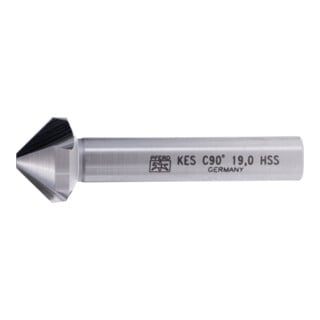 PFERD TOOLS HSS Kegel-und Entgratsenker 90° Ø 19 mm Schaft-Ø 10mm DIN 335 C