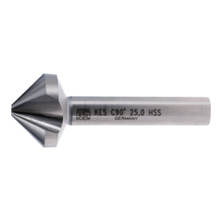 PFERD TOOLS HSS Kegel-und Entgratsenker 90° Ø 25 mm Schaft-Ø 10mm DIN 335 C