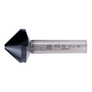 PFERD TOOLS HSS Kegel-und Entgratsenker 90° Ø 31 mm Schaft-Ø 12 mm DIN 335 C HICOAT 3-Flächenschaft
