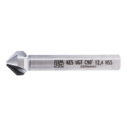 PFERD TOOLS HSS Kegel-und Entgratsenker UGT 90° Ø 12,4 mm Schaft-Ø 8 mm DIN 335 C mit Ungleichteilung