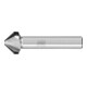 PFERD TOOLS HSS Kegel-und Entgratsenker UGT 90° Ø 19 mm Schaft-Ø 10 mm DIN 335 C mit Ungleichteilung-1
