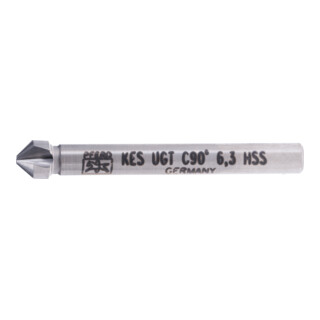 PFERD TOOLS HSS Kegel-und Entgratsenker UGT 90° Ø 6,3 mm Schaft-Ø 5 mm DIN 335 C mit Ungleichteilung