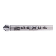 PFERD TOOLS HSS Kegel-und Entgratsenker UGT 90° Ø 6,3 mm Schaft-Ø 5 mm DIN 335 C mit Ungleichteilung