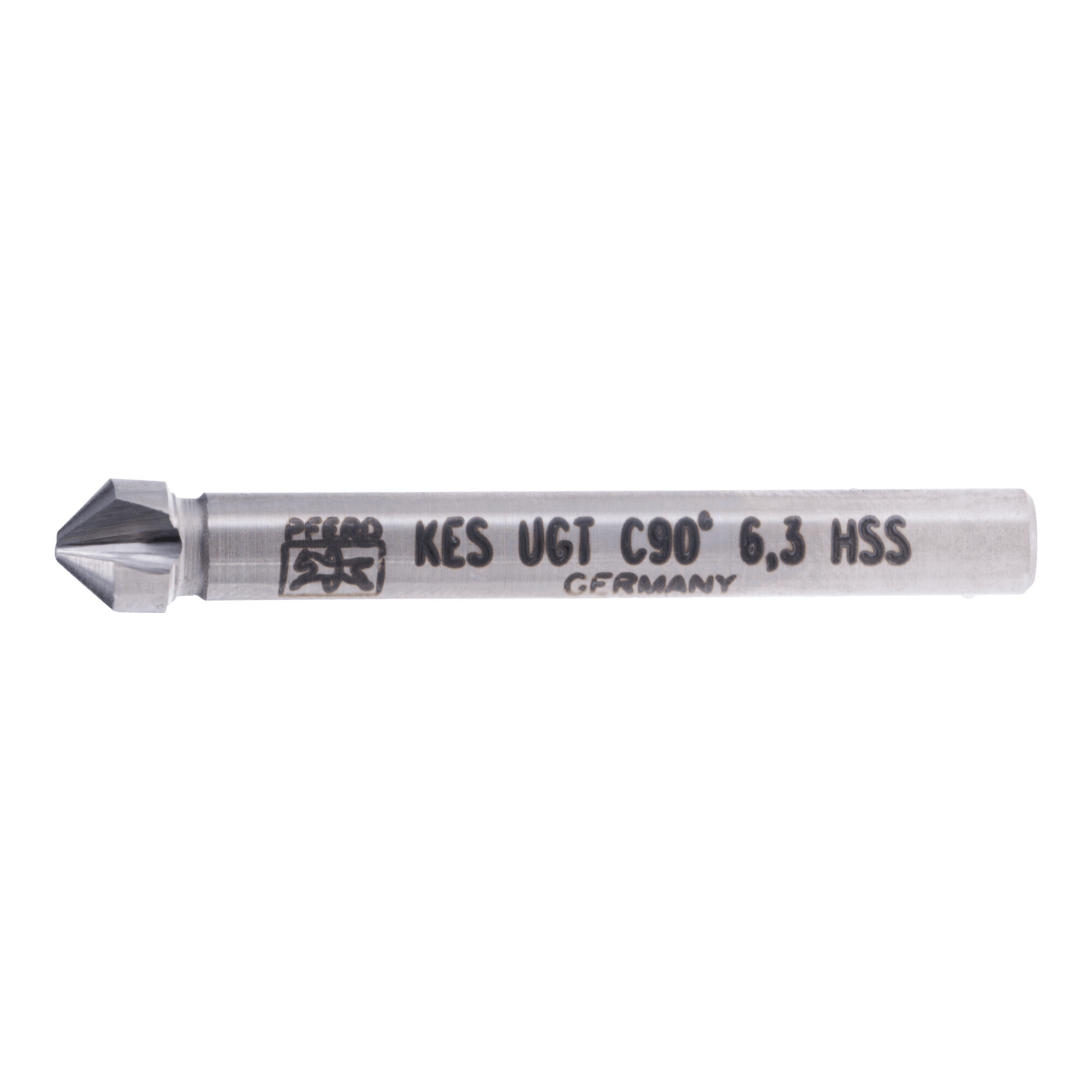 PFERD TOOLS HSS Kegel-und Entgratsenker UGT 90° Ø 6,3 mm Schaft-Ø 5 mm DIN 335 C mit Ungleichteilung
