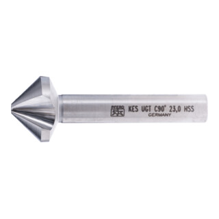 PFERD TOOLS HSS Kegel-und Entgratsenker UGT 90° Ø 23 mm Schaft-Ø 10 mm DIN 335 C mit Ungleichteilung
