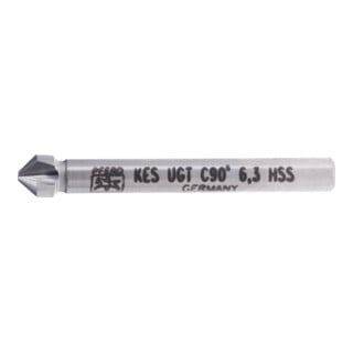 PFERD TOOLS HSS Kegel-und Entgratsenker UGT 90° Ø 6,3 mm Schaft-Ø 5 mm DIN 335 C mit Ungleichteilung