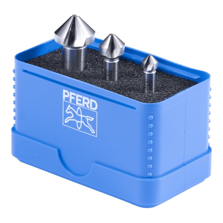 PFERD TOOLS HSS-Kegelsenker-Set 3-tlg. DIN 335 C 90°
