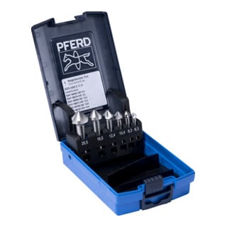 PFERD TOOLS HSS-Kegelsenker-Set 6-tlg. DIN 335 C 90°