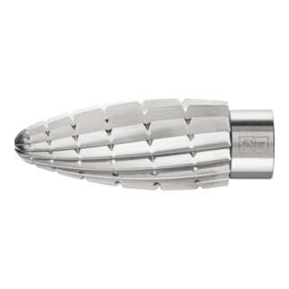PFERD TOOLS HSS Leichtmetallfrässtift Ø 20mm Innengewinde M10 SP für Alu/NE Metalle Spanbrecher