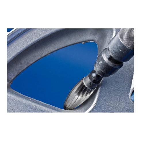 PFERD TOOLS HSS Leichtmetallfrässtift Ø 20mm Innengewinde M10 SP für Alu/NE Metalle Spanbrecher