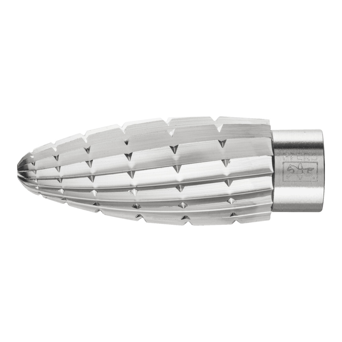 PFERD TOOLS HSS Leichtmetallfrässtift Ø 20mm Innengewinde M10 SP für Alu/NE Metalle Spanbrecher