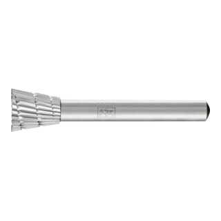 PFERD TOOLS HSS Winkelfrässtift stirn W-ST 12x13 mm Schaft-Ø 6 mm Z 3 universal mittel fein Spanbrecher