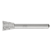 PFERD TOOLS HSS Winkelfrässtift stirn W-ST 12x13 mm Schaft-Ø 6 mm Z 3 universal mittel fein Spanbrecher