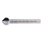 PFERD TOOLS HSSE Co5 Kegel-und Entgratsenker 90° Ø 10,4 mm Schaft-Ø 6 mm DIN 335 C mit Ungleichteilung