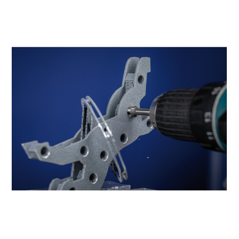 PFERD TOOLS HSSE Co5 Kegel-und Entgratsenker 90° Ø 12,4 mm Schaft-Ø 8 mm DIN 335 C mit Ungleichteilung