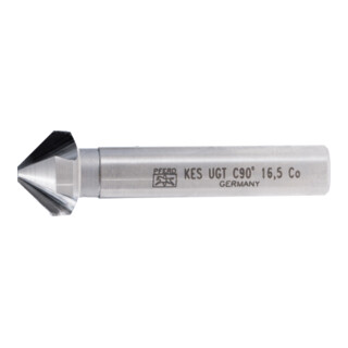 PFERD TOOLS HSSE Co5 Kegel-und Entgratsenker 90° Ø 16,5 mm Schaft-Ø 10 mm DIN 335 C mit Ungleichteilung