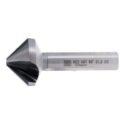 PFERD TOOLS HSSE Co5 Kegel-und Entgratsenker 90° Ø 31 mm Schaft-Ø 12 mm DIN 335 C mit Ungleichteilung