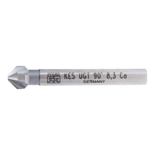 PFERD TOOLS HSSE Co5 Kegel-und Entgratsenker 90° Ø 8,3 mm Schaft-Ø 6 mm DIN 335 C mit Ungleichteilung