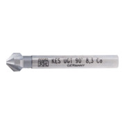 PFERD TOOLS HSSE Co5 Kegel-und Entgratsenker 90° Ø 8,3 mm Schaft-Ø 6 mm DIN 335 C mit Ungleichteilung