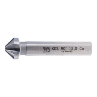 PFERD TOOLS HSSE Co5 Kegel-und Entgratsenker 90° Ø 15 mm Schaft-Ø 10mm DIN 335 C