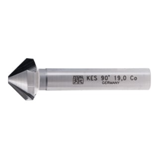 PFERD TOOLS HSSE Co5 Kegel-und Entgratsenker 90° Ø 19 mm Schaft-Ø 10mm DIN 335 C