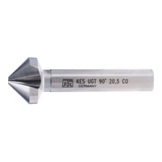 PFERD TOOLS HSSE Co5 Kegel-und Entgratsenker 90° Ø 20,5 mm Schaft-Ø 10 mm DIN 335 C mit Ungleichteilung