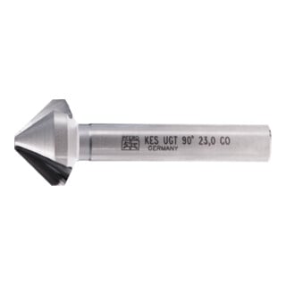 PFERD TOOLS HSSE Co5 Kegel-und Entgratsenker 90° Ø 23 mm Schaft-Ø 10 mm DIN 335 C mit Ungleichteilung