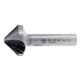 PFERD TOOLS HSSE Co5 Kegel-und Entgratsenker 90° Ø 31 mm Schaft-Ø 12 mm DIN 335 C mit Ungleichteilung