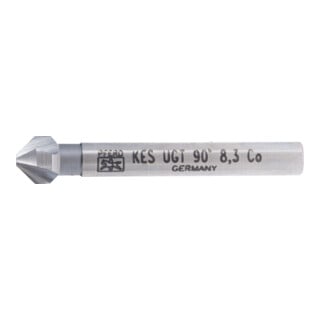 PFERD TOOLS HSSE Co5 Kegel-und Entgratsenker 90° Ø 8,3 mm Schaft-Ø 6 mm DIN 335 C mit Ungleichteilung
