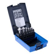 PFERD TOOLS HSSE-Kegelsenker-Set 6-tlg. DIN 335 C 90° Ausführung Co5