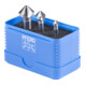 PFERD TOOLS HSSE-Kegelsenker-Set UGT 3-tlg. DIN 335 C 90° Ausführung Co5 mit Ungleichteilung-1