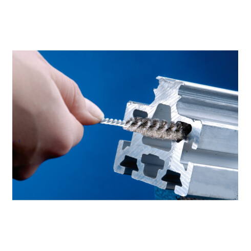 PFERD TOOLS Innenbürste IBU Ø10x100mm mit Öse Edelstahl-Draht-Ø0,15