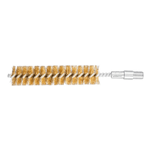 PFERD TOOLS Innenbürste IBU Ø22x100mm Gewinde 3/8" BSW Messing-Draht-Ø0,20
