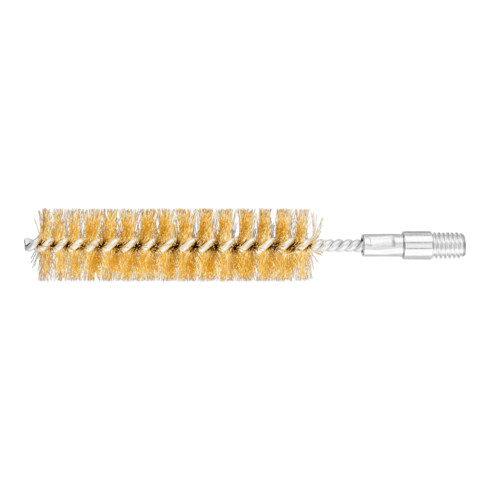 PFERD TOOLS Innenbürste IBU Ø25x100mm Gewinde 3/8" BSW Messing-Draht-Ø0,20