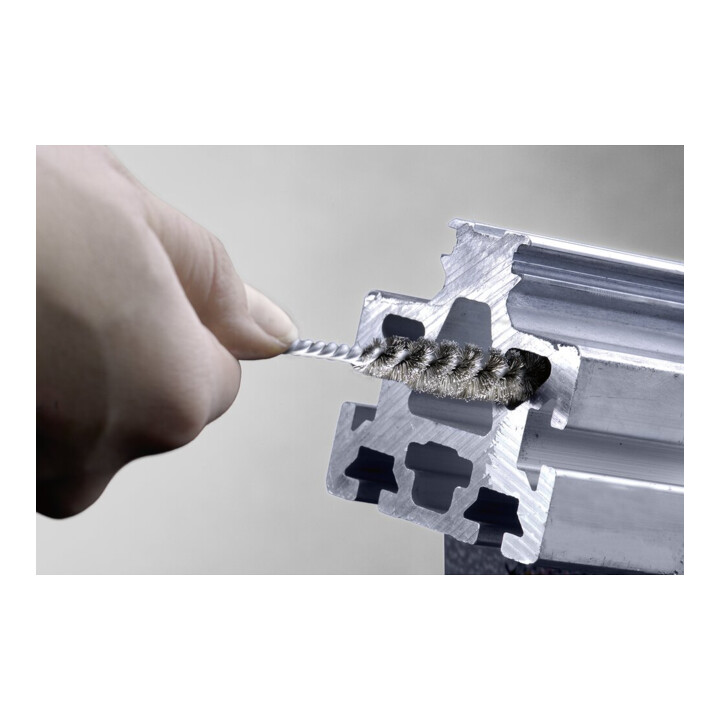 PFERD TOOLS Innenbürste IBU Ø10x100mm mit Öse Edelstahl-Draht-Ø0,15