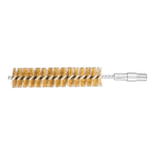 PFERD TOOLS Innenbürste IBU Ø22x100mm Gewinde 3/8" BSW Messing-Draht-Ø0,20