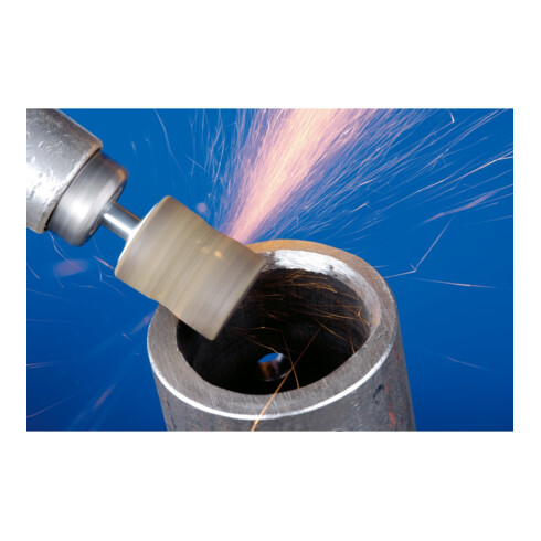 PFERD TOOLS INOX EDGE Schleifstift Zylinder Ø 20x25 mm Schaft-Ø 6 mm A30 für Edelstahl