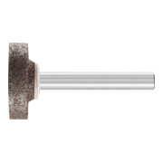 PFERD TOOLS INOX EDGE Schleifstift Zylinder Ø 25x6 mm Schaft-Ø 6 mm A46 für Edelstahl