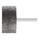 PFERD TOOLS INOX EDGE Schleifstift Zylinder Ø 50x25 mm Schaft-Ø 6 mm A24 für Edelstahl