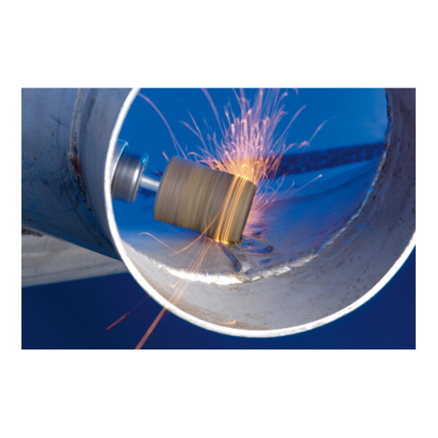 PFERD TOOLS INOX Schleifstift Zylinder Ø 25x32 mm Schaft-Ø 6 mm A30 für Edelstahl