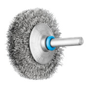 PFERD TOOLS INOX-TOTAL Kegelbürste ungezopft KBUIT Ø50x10mm Schaft-Ø6 mm Edelstahl-Draht-Ø0,20