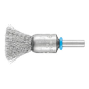 PFERD TOOLS INOX-TOTAL Pinselbürste ungezopft PBUIT Ø15 mm Schaft-Ø6 mm Edelstahl-Draht-Ø0,15