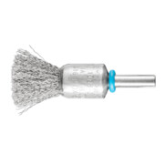 PFERD TOOLS INOX-TOTAL Pinselbürste ungezopft PBUIT Ø15 mm Schaft-Ø6 mm Edelstahl-Draht-Ø0,20