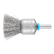 PFERD TOOLS INOX-TOTAL Pinselbürste ungezopft PBUIT Ø20mm Schaft-Ø6 mm Edelstahl-Draht-Ø0,20