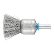 PFERD TOOLS INOX-TOTAL Pinselbürste ungezopft PBUIT Ø20mm Schaft-Ø6 mm Edelstahl-Draht-Ø0,20