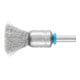 PFERD TOOLS INOX-TOTAL Pinselbürste ungezopft PBUIT Ø15 mm Schaft-Ø6 mm Edelstahl-Draht-Ø0,15
