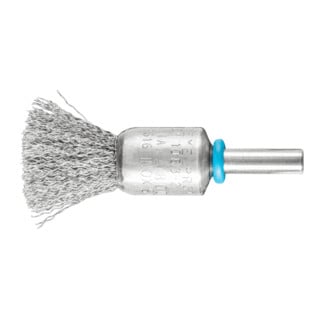 PFERD TOOLS INOX-TOTAL Pinselbürste ungezopft PBUIT Ø15 mm Schaft-Ø6 mm Edelstahl-Draht-Ø0,20